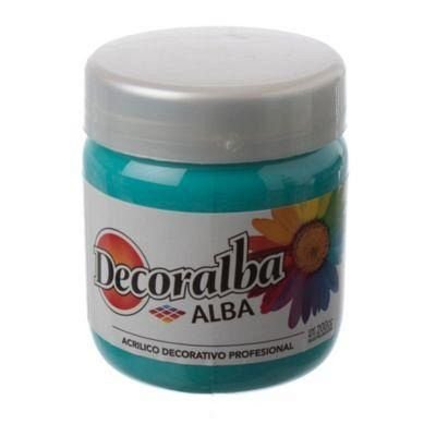 Acrilico Alba 200ml TURQUESA
