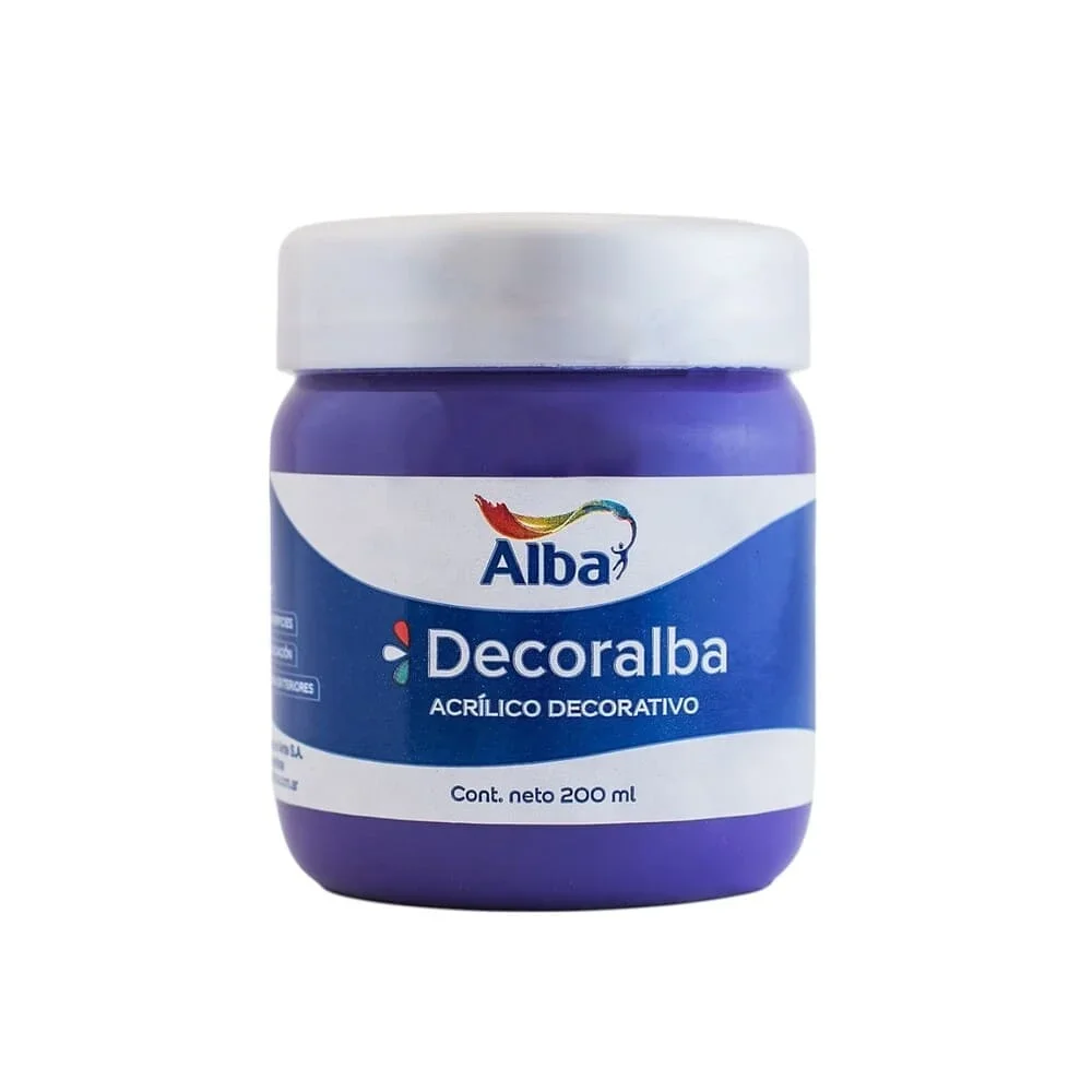 Acrilico Alba 200ml VIOLETA