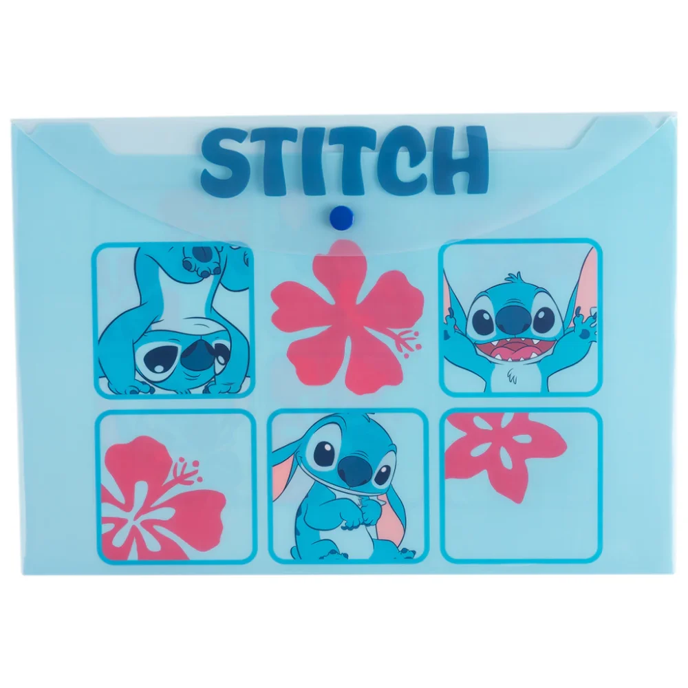 Mooving sobre A4 con boton STITCH