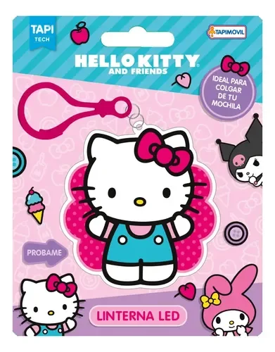 Llavero Linterna led HELLO KITTY AND FRIENDS