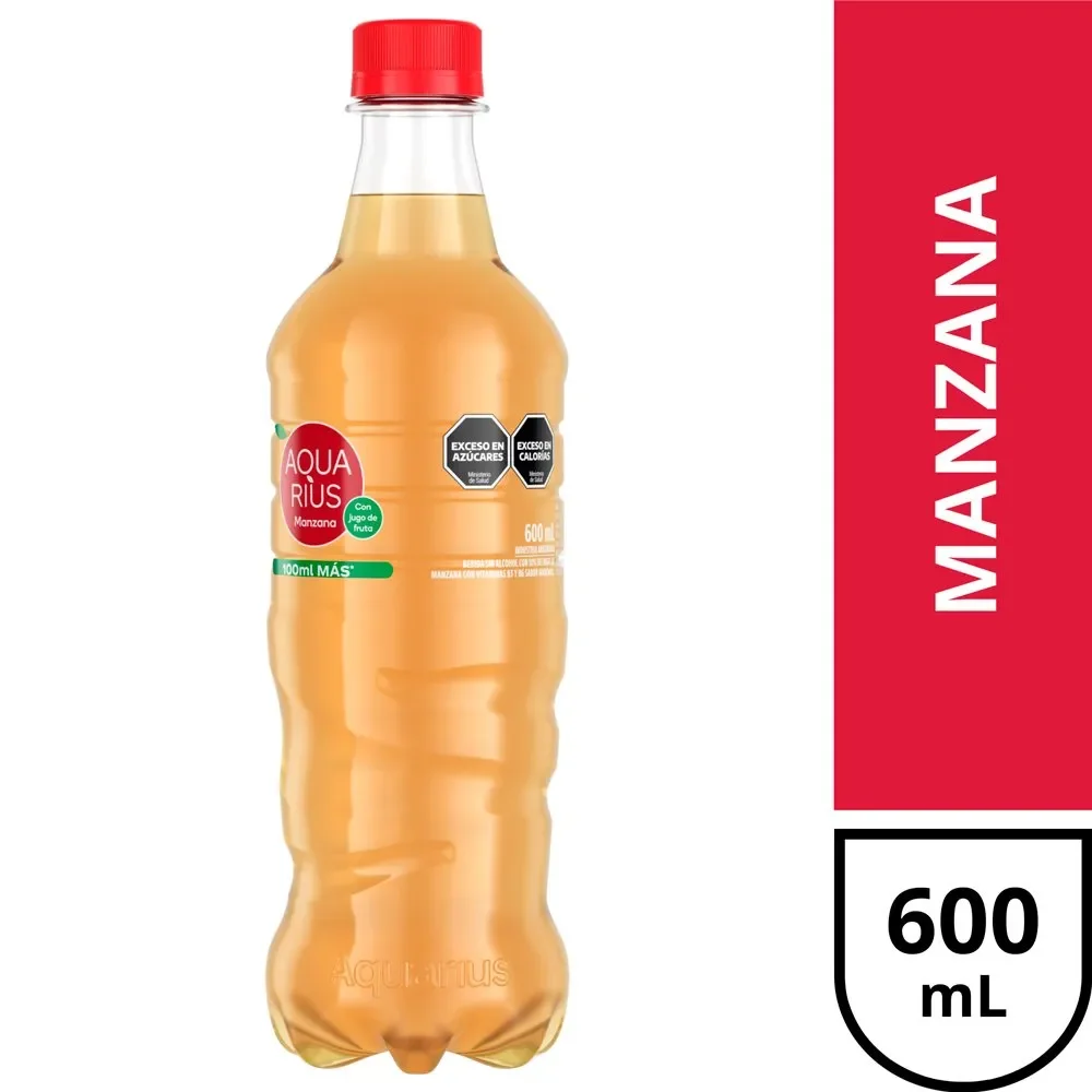 Aquarius Manzana 600ml