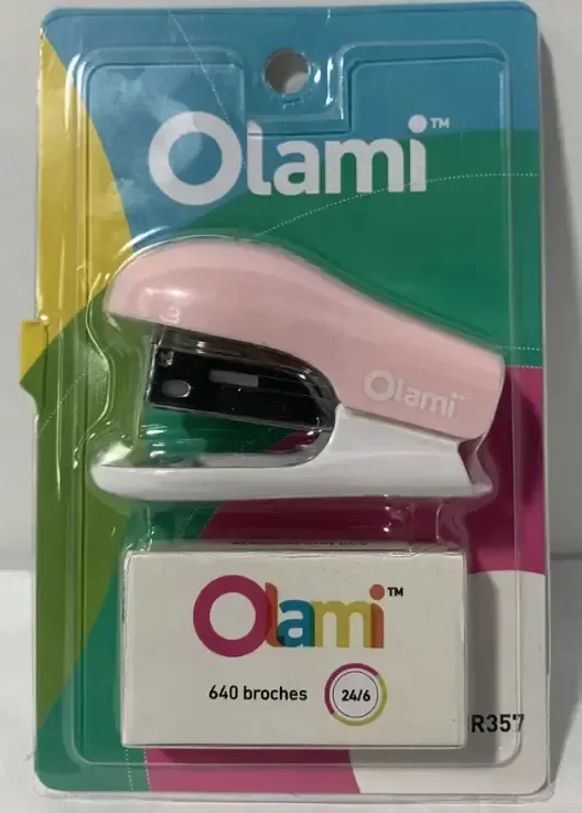 Abrochadora Olami 24/6 con broches