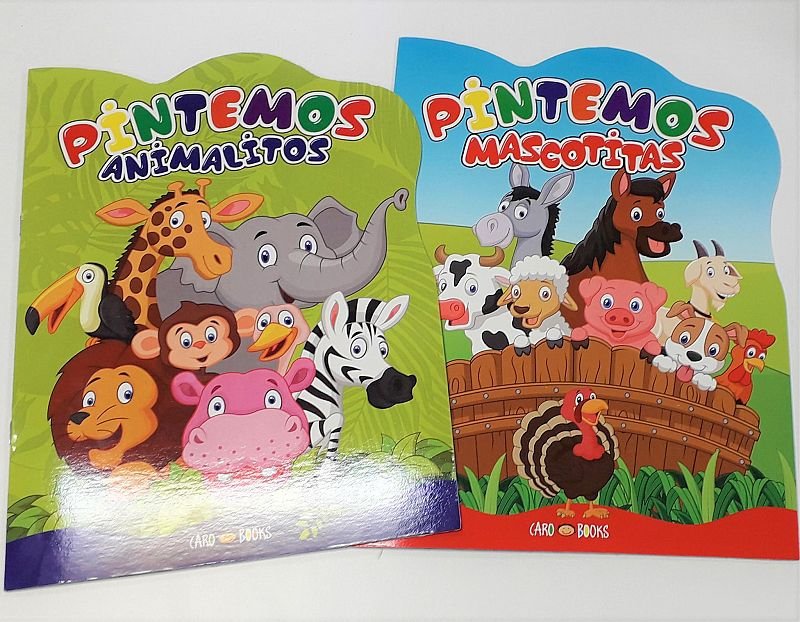 Libro para pintar Carobooks