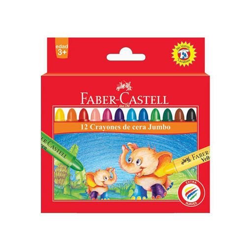 Faber Castell crayones jumbo x12