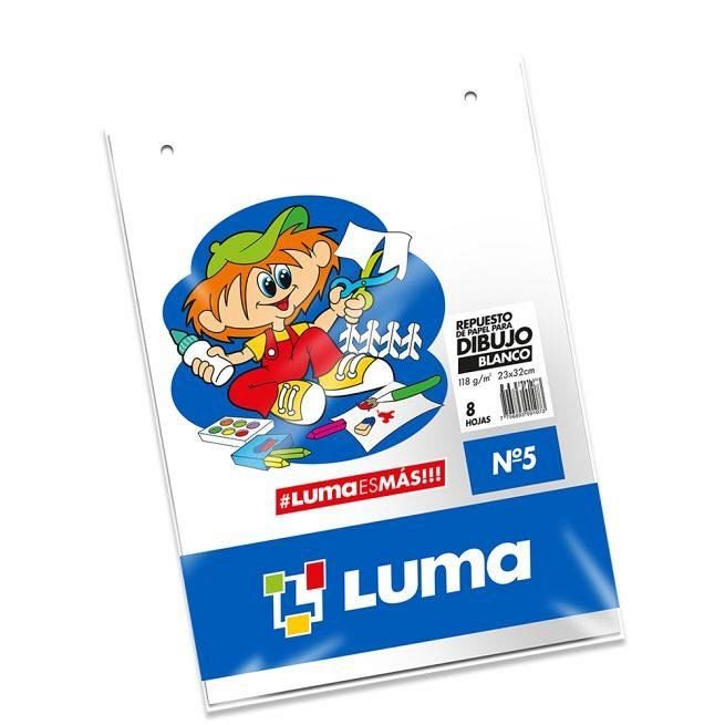 Repuesto hojas Canson Blancas N5 LUMA