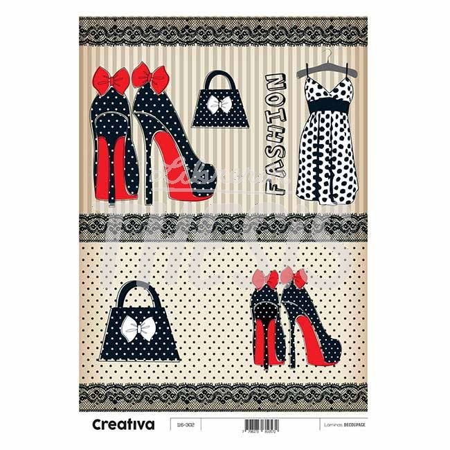 Lamina Decoupage x1 116-302