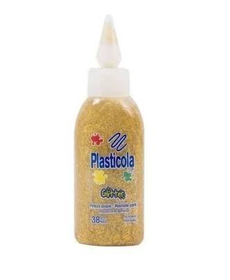 Plasticola glitter DORADO 31g