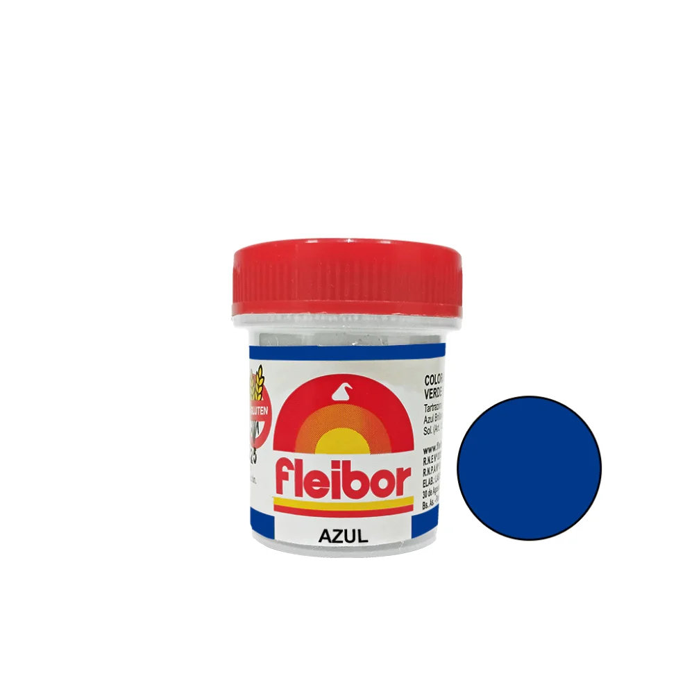 Fleibor Colorante en Pasta AZUL