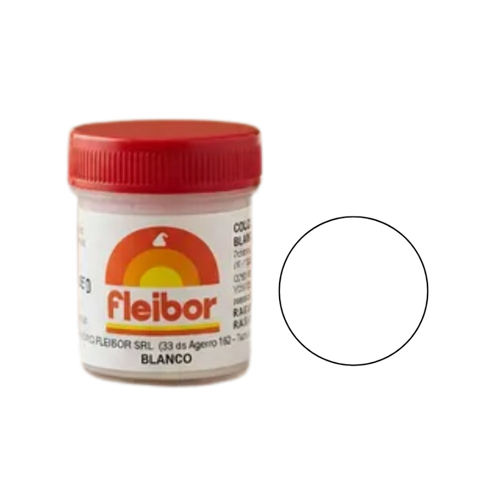 Fleibor Colorante en Pasta BLANCO