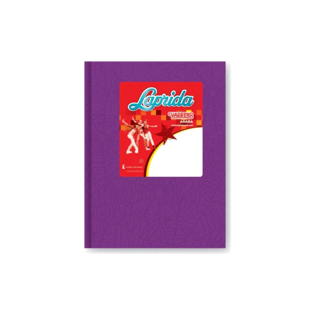 Laprida cuaderno Nº1 tapa dura 50h RAYADAS LILA