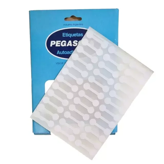 Plancha de etiquetas 10x35 Pegasola 3019