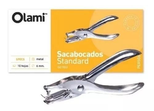 perforadora 1 orificio Olami 6hojas