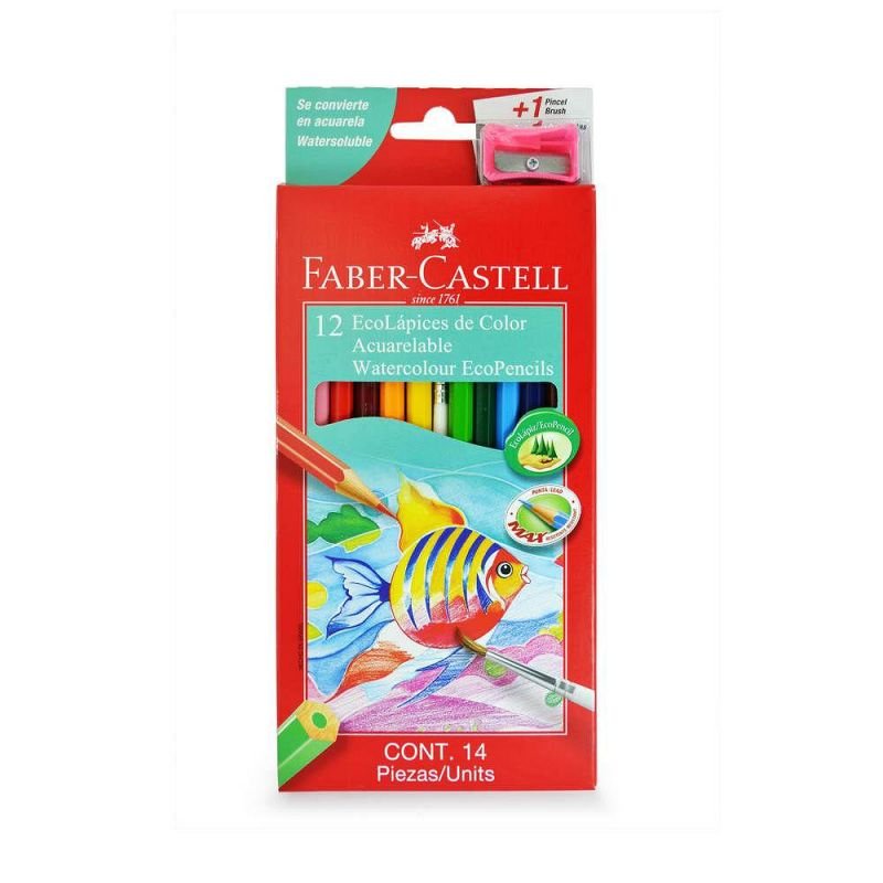 Faber Castell lapices acuarelables x12