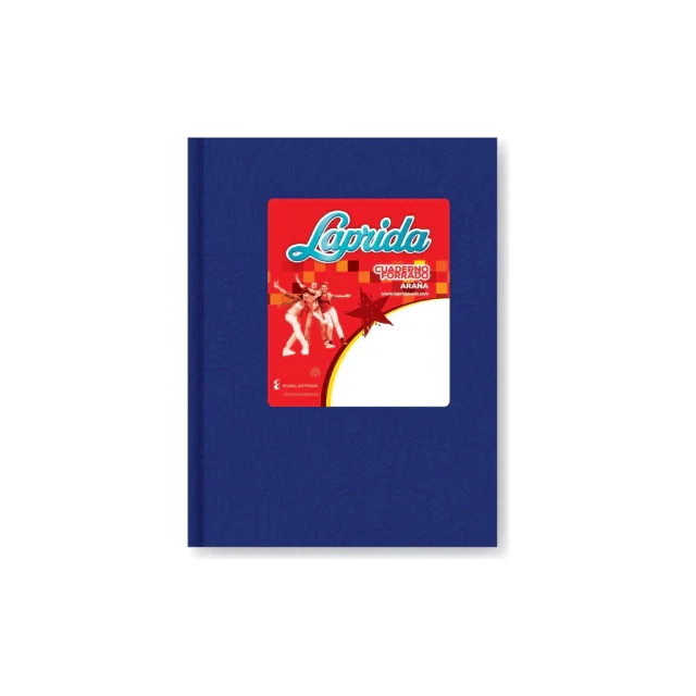 Laprida cuaderno Nº1 tapa dura 50h RAYADAS AZUL