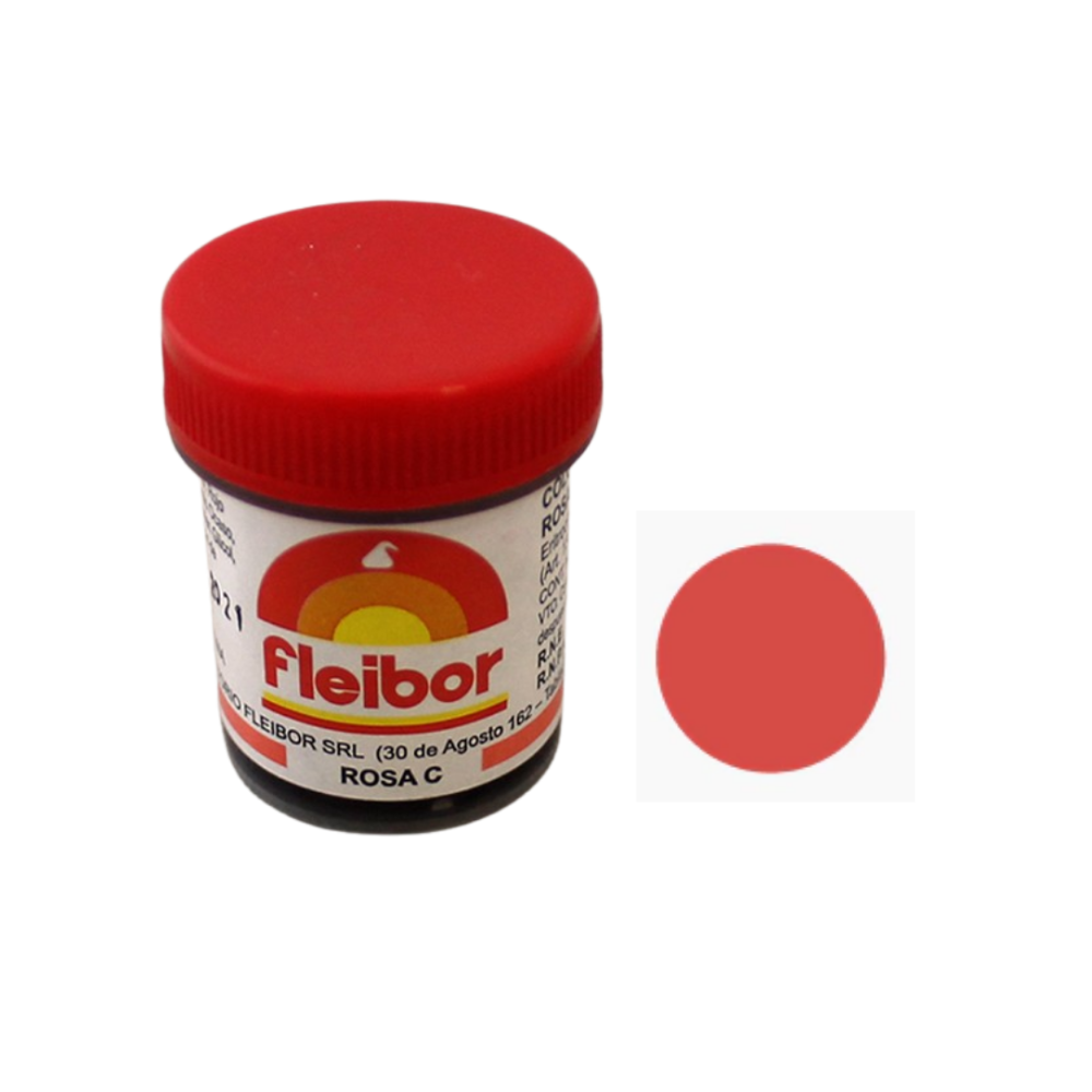 Fleibor Colorante en Pasta ROSA C