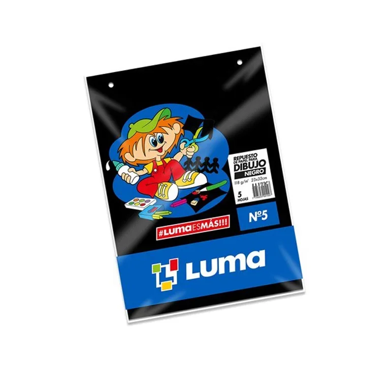 Repuesto hojas Canson Negras N5 LUMA