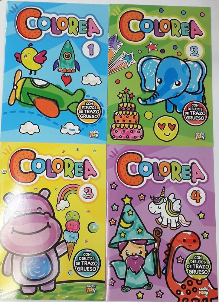Libro para pintar Colorea