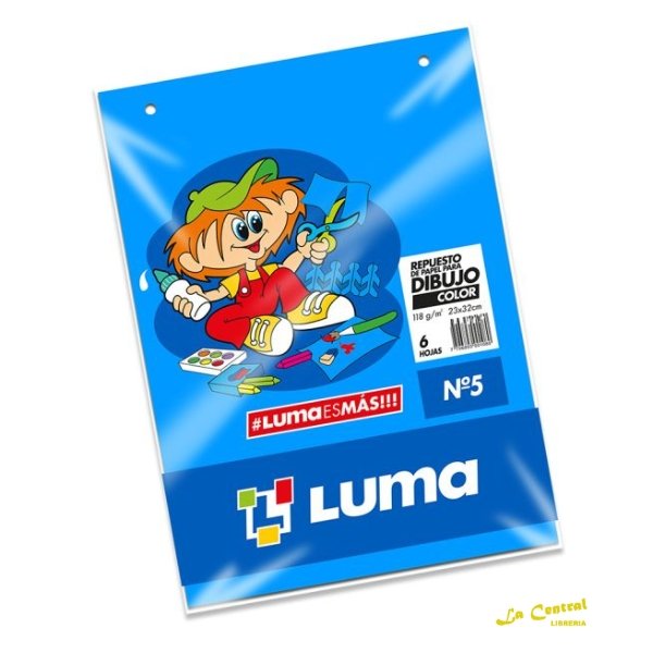 Repuesto hojas Canson Color N5 LUMA