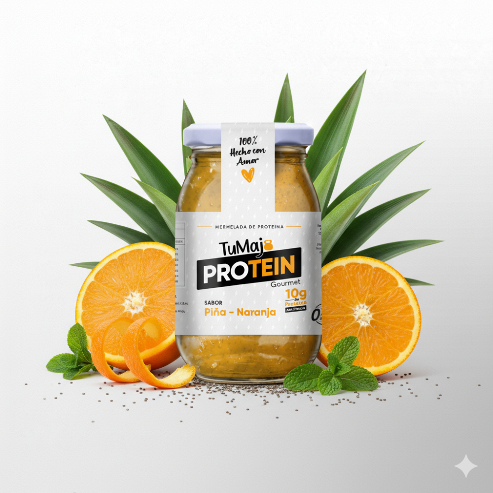 Memelada Naranja Piña Protein