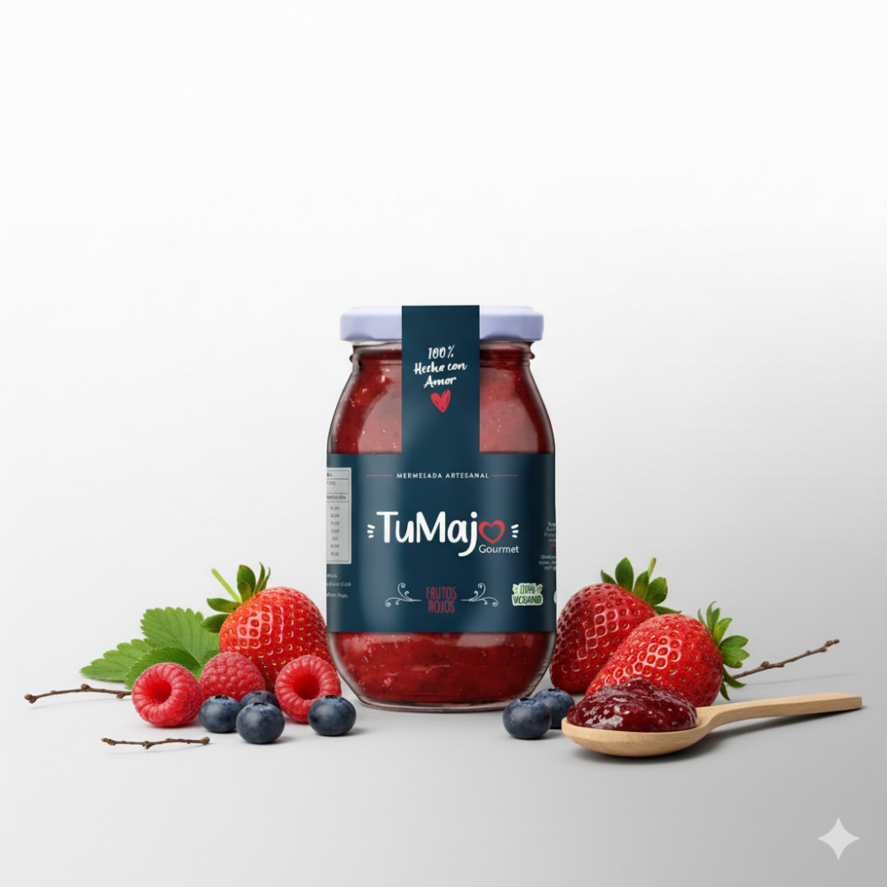 Mermeladas Frutos Rojos