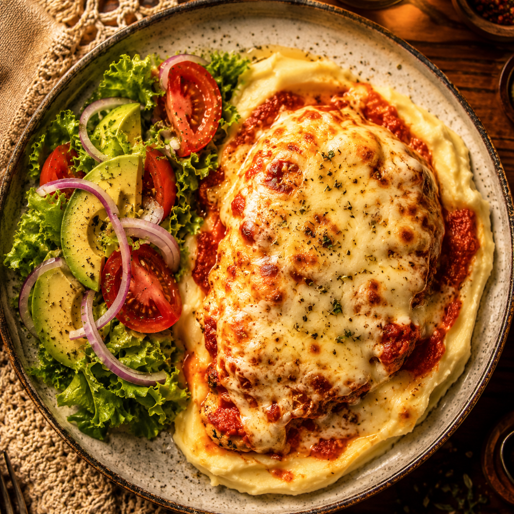 PECHUGA DE POLLO GRATINADA