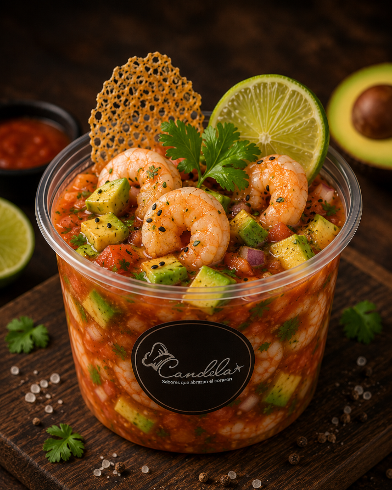 Coctel de camarones Candela