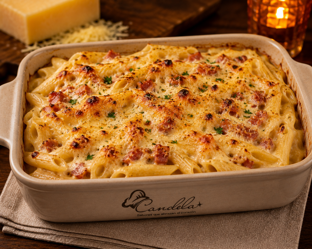 Pasta Carbonada al horno