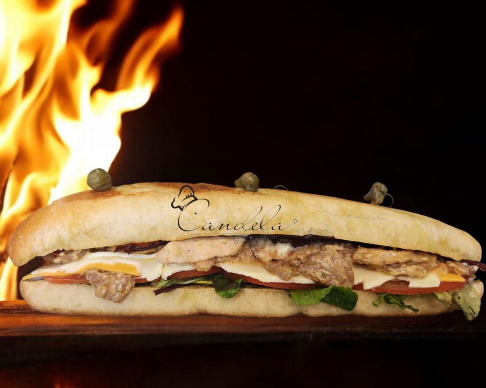 Sanduche de pollo