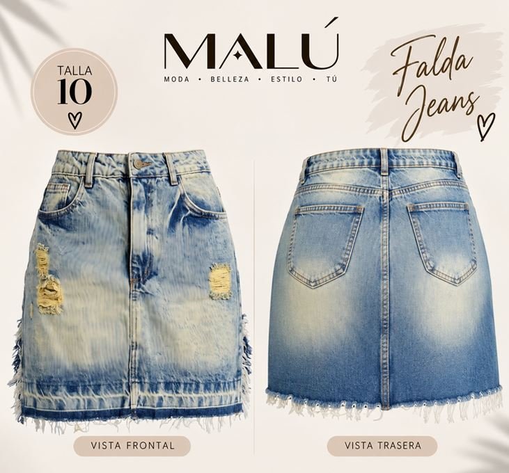 Falda Jeans