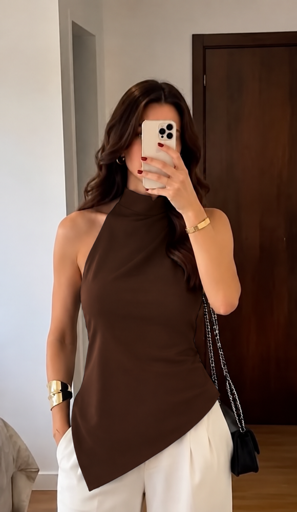 blusa cuello tortuga