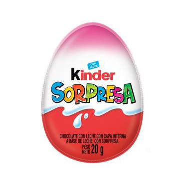 Huevo Kinder Rosa Clásico 20g