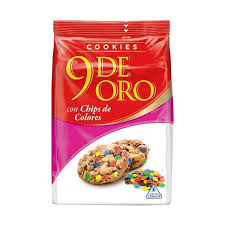 9 de Oro Chip Colores 120g