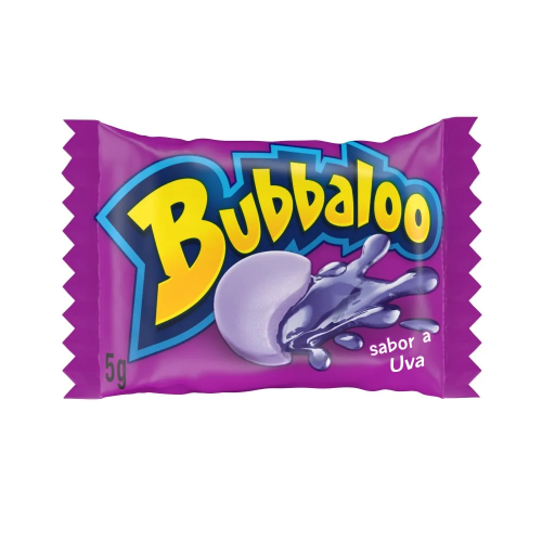 Chicle Bubbaloo Uva 5g