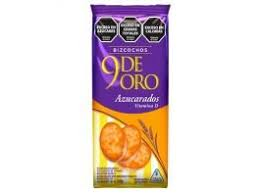 Bizcochitos 9 de Oro Azucarados 210g