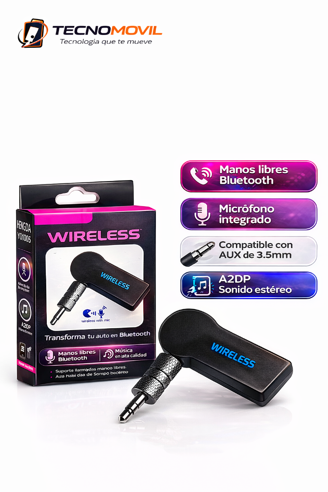 Auxiliar bluetooth (caja negra)