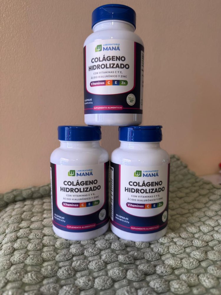 Colageno Hidrogelizado (Maná - 90 Capsulas)