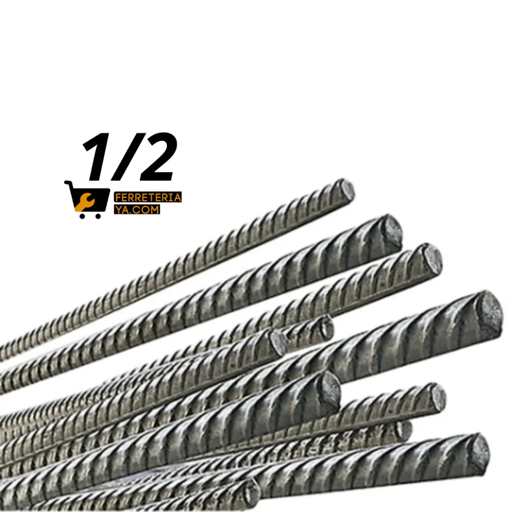VARILLA CORRUGADA 1/2 C (12.5) X 6 MTS