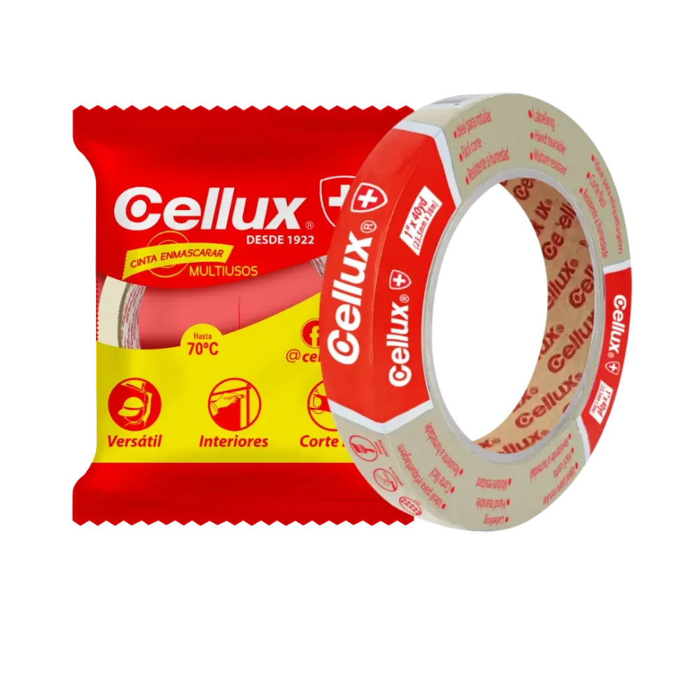 CINTA ENMASC AU/TRIZ 3/4 CELLUX