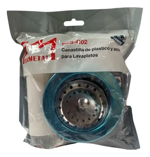 CANASTILLA LAVAPLATOS ACERO 4" FERMETAL