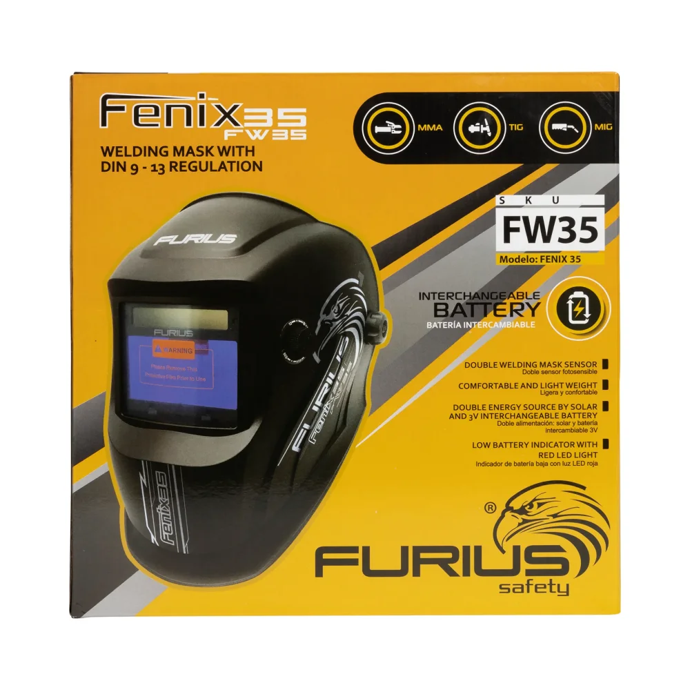CARETA SOLDADOR FOTOSENSIBLE FURIUS FENIX FW23
