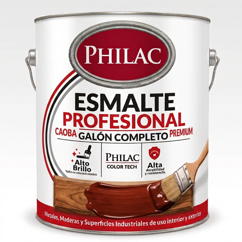 ESMALTE CAOBA X GALON PHILAAC