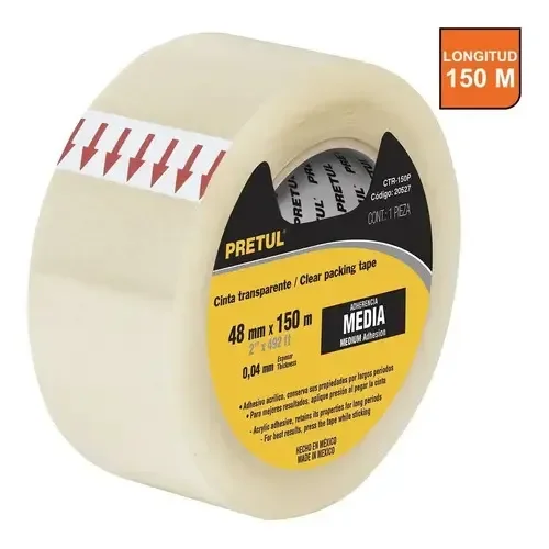 CINTA ENMASC 2"X50M PRETUL