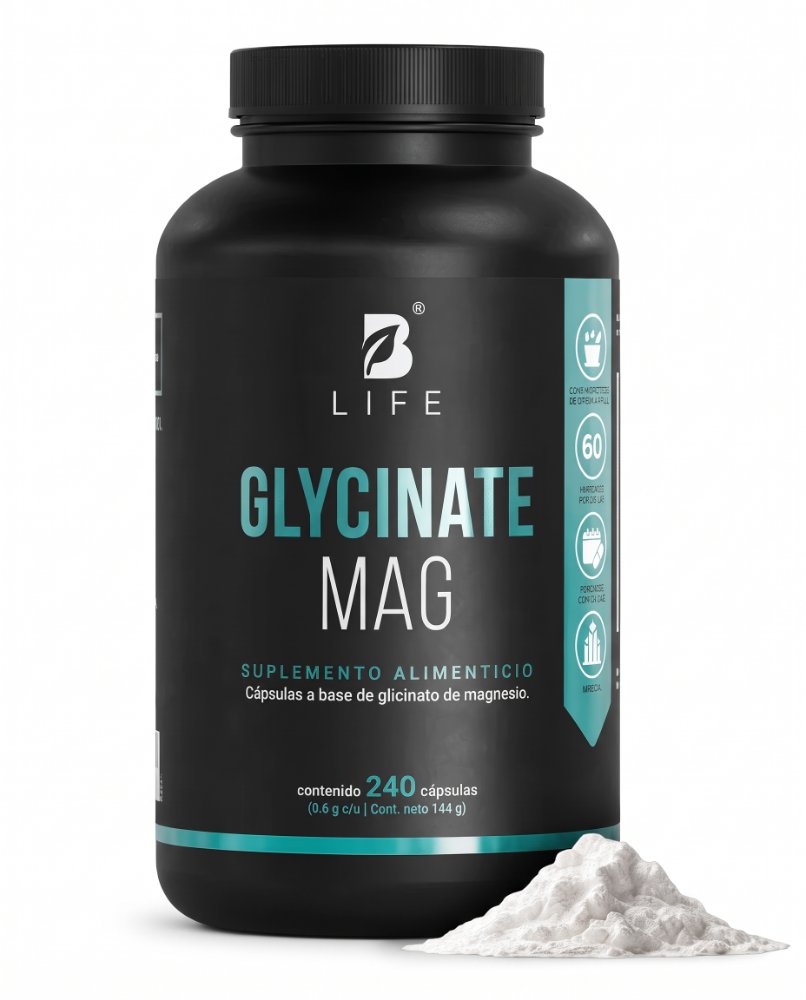 B Life GLYCINATE MAG 240 CAPSULAS