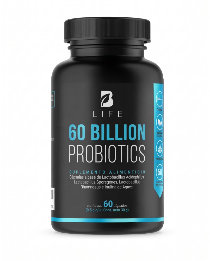 B Life 60 BILLION PROBIOTICOS 60 CAPSULAS