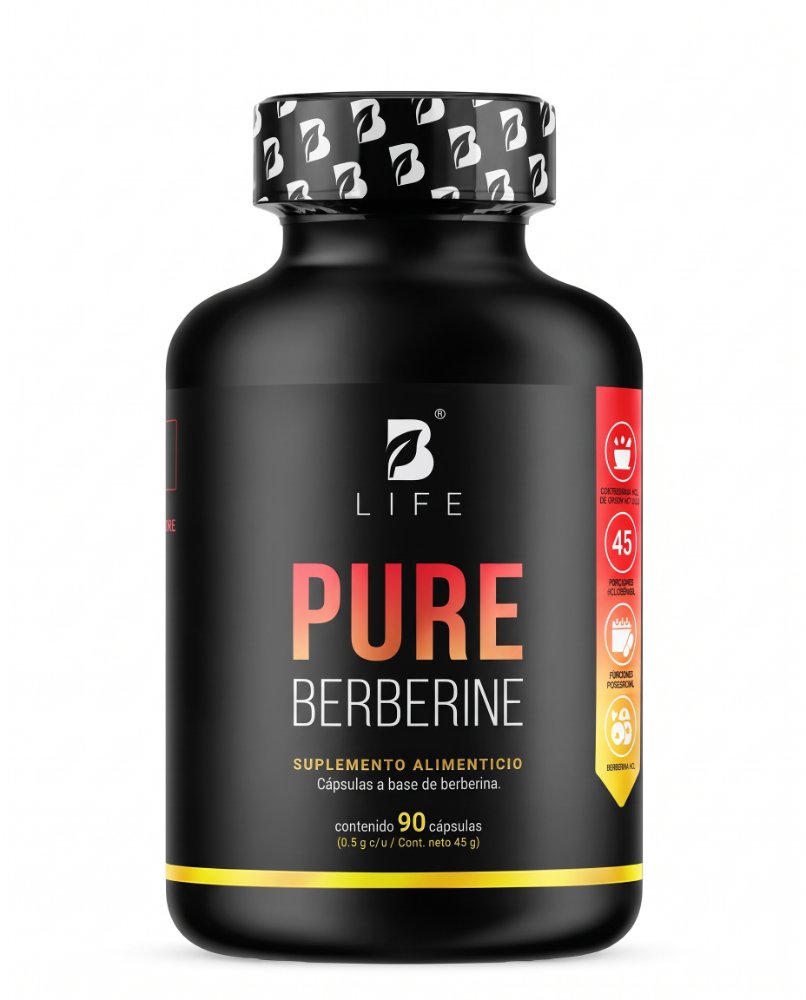 B Life PURE BERBERINE 90 CAPSULAS
