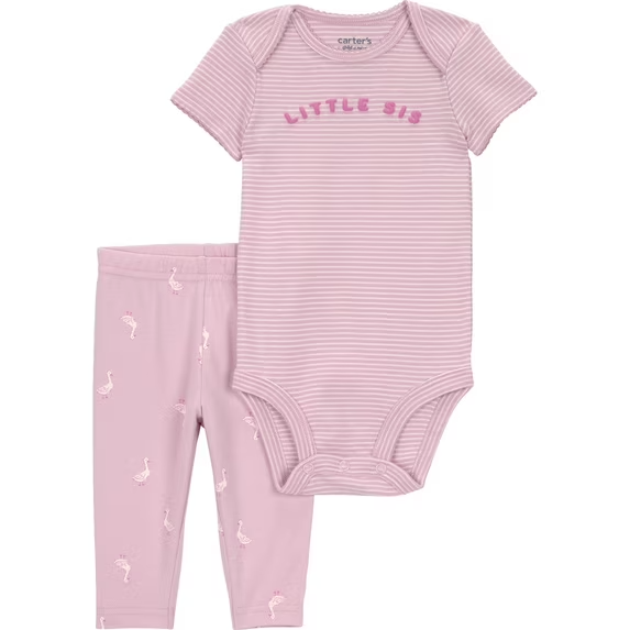 Carter's Conjunto de Atuendo para Bebé Niña, 2 Piezas