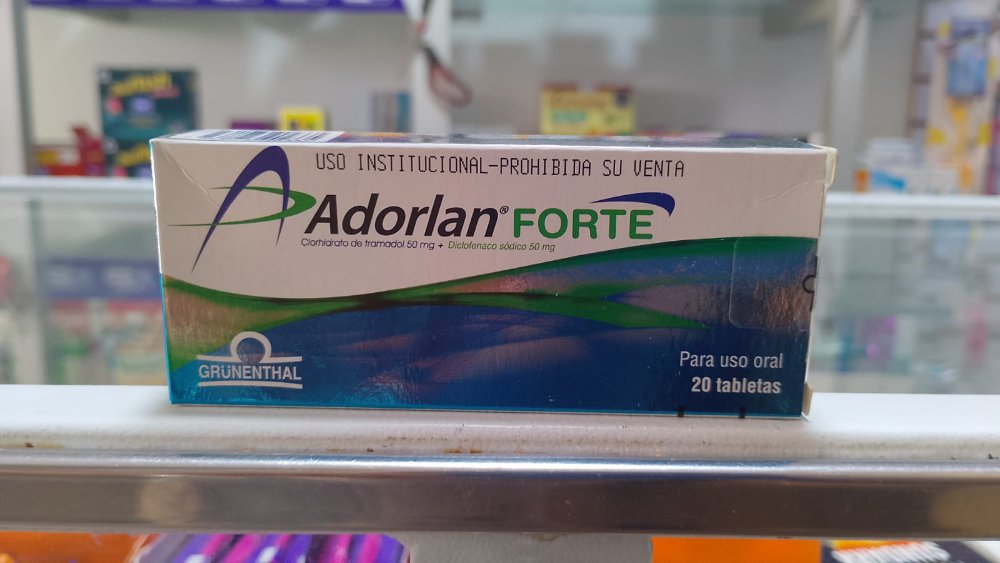 Adorlan Forte diclofenaco + tramadol