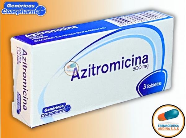 Azitromicina tableta x 3 coaspharma 500mg