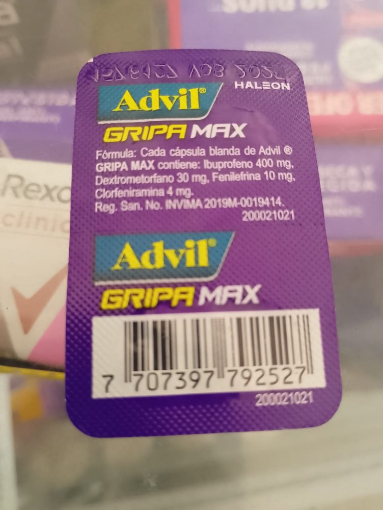 Advil gripa max