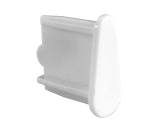 63099 TAPA PERFIL PANEL JAPONES TIPO LAGRIMA BLANCO